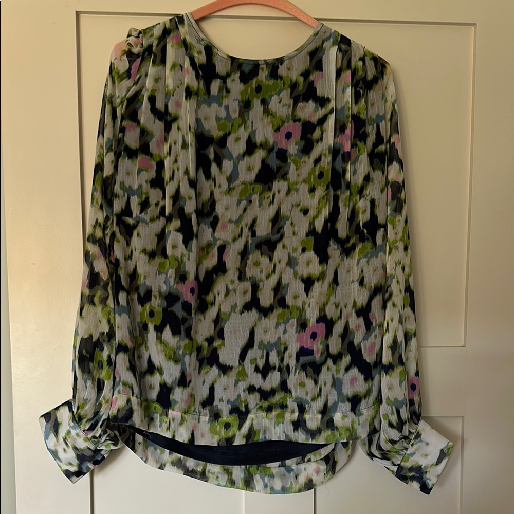 ICHI Floral Print Women's Top